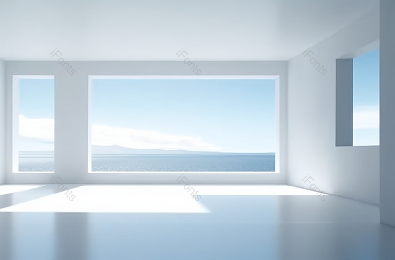 样板间室内看室外风景海平面室内摄影,高清,摄影图,摄影图片,图片大全,摄影图免费下载